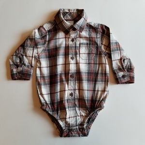 Carter's buttoned onesie